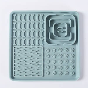 Tapis de léchage pour animaux de compagnie, pour beurre, yaourt, cacahuètes, aliments congelés, bol distributeur lent pour chien, tapis d'alimentation pour grands chiots - Product Image 4