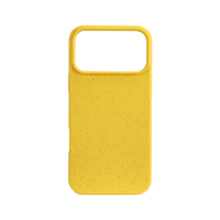 Coque de téléphone souple en paille de blé écologique et biodégradable pour iPhone 17 Pro Max 17Air 16E 15 14 Plus 13 12 Mini 11Pro, coque antichoc