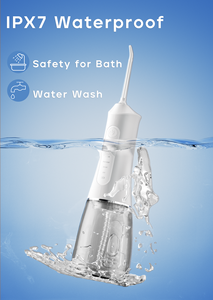 OEM BSCI 승인 5 가지 모드 치과 용 물 무선 IPX7 압력 센서 여행 사용 DIY 모드와 대형 290ml 물 용량 - Product Image 3