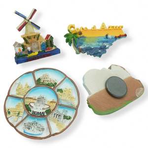 Aimant de réfrigérateur personnalisé en résine 3D, souvenir promotionnel, aimant de réfrigérateur personnalisé pour la décoration de la maison - Product Image 4