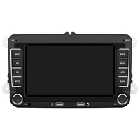 Radio para Auto con CarPlay Cableado, Android Auto, Mirror Link, BT 5.1, Pantalla de Reversa, Interfaz de Carga Dual USB, 7 Colores para VW