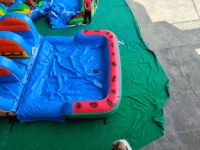 Toboggans gonflables Offre Spéciale sunday Outdoor Commercial avec piscine pour enfants Gonflable Bouncer