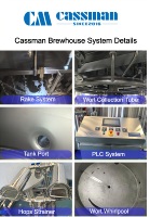 Équipement de brasserie micro 500L, machine à brasser la bière, équipement de fermentation