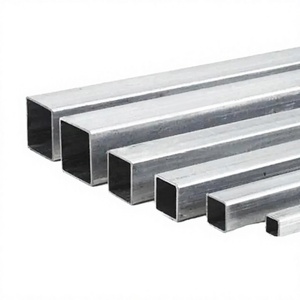 Tuyau en acier soudé rectangulaire conforme à la norme ASTM, tube en acier au carbone à section creuse, tuyau en acier noir pour conduite de fluides, construction - Product Image 1