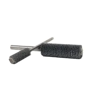 High Quality Nylon Polishing Brush Burr Removal Pipe Tube Brush For Cleaning Holes Best Grinding Tool