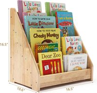 Étagère à livres Montessori pour enfants, présentoir de livres en bois pour chambre à coucher, salle de classe, organisateur