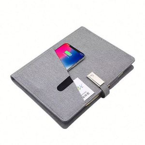 Libreta Recargable con Logotipo OEM 2025, Regalo de Año Nuevo, Tamaño A5, con Memoria USB de 8000 mAh + 16 GB, para Negocios, Oficina, Promoción - Product Image 1