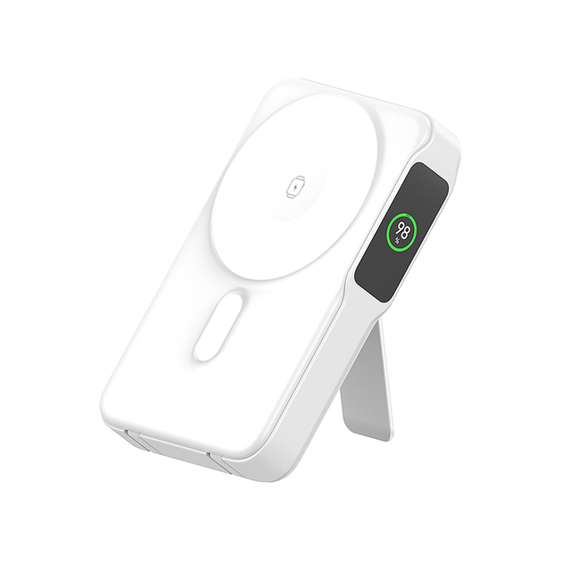 Wholesale Qi2 15W 10000Mah Magnetic Wireless Power Bank Built-In Cables Foldable Holder 3 in 1 Pd 20W Fast Charging Power Bank