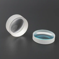 Lentille grossissante de diamètre 21 mm personnalisable, lentille plano-concave avec revêtement antireflet en verre BK7/K9 pour lentilles de loupe dentaire