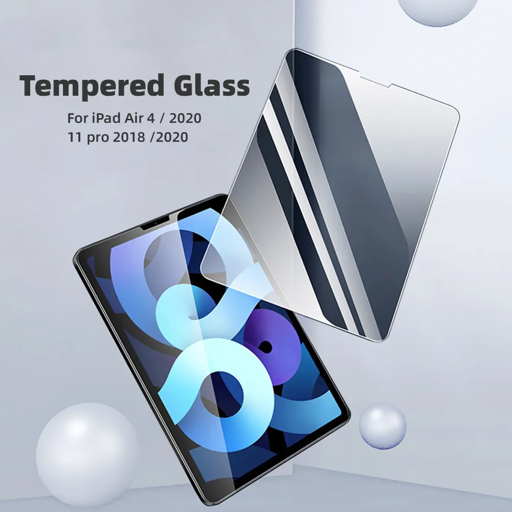 Оптовая продажа, защита экрана 9H, Премиум стеклянная упаковка, 2.5D закаленное стекло, Защита экрана для ipad Pro 10,5 дюйма