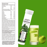 Comprimé effervescent quotidien pour la nutrition : Superaliments verts biologiques et antioxydants