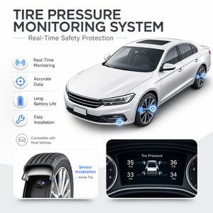 Altarユニバーサルプログラマブル<span class=keywords><strong>TPMS</strong></span> MXセンサー2 1内蔵デュアル周波数315MHz/433MHz LCDタイヤ空気圧監視システム - Product Image 5
