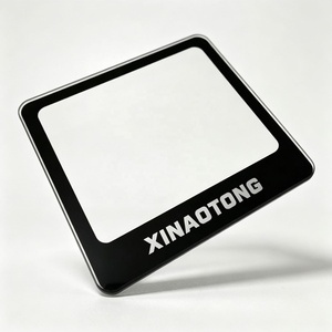 Personnalisation en usine : Panneau de clavier en verre pour serrure intelligente avec rétroéclairage LED bleu, entrée de code, sérigraphie adhésive PC PET - Product Image 6