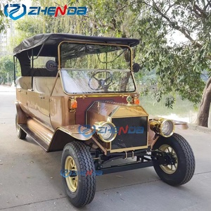 Bus électrique de tourisme classique vintage, voiture rétro classique, mini-voitures 10 places, style ancien, prix - Product Image 3