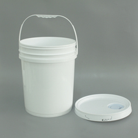 Offre Spéciale épaissie 1L-20L fûts en plastique seaux et barils lubrifiant joint d'huile avec poignée 12L 15L 18L 20L PP seau