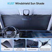 Pare-soleil pliable pour pare-brise avant de voiture, isolation thermique personnalisée, refroidissement, pour BMW X1 F48 2016-2022