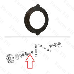 China Fábricas T163374 Ajuste para John Deere 310G 310SG 210LE 315SG 410E 410G 486E 488E Arandela de empuje - Product Image 2