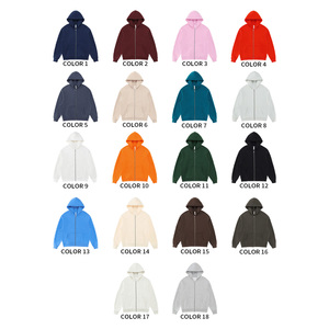 Sweat à capuche en polaire de haute qualité avec fermeture éclair, sweat à capuche chaud pour l'hiver, fabriqué en Chine, sweat à capuche unisexe, logo personnalisé - Product Image 3