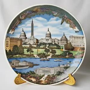 Washington DC Souvenir Decorative Plate