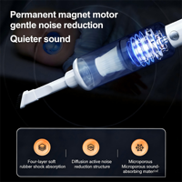 Aspirateur miniature sans fil rechargeable pour un usage domestique avec une forte aspiration et une brosse pour sols pour une utilisation en voiture