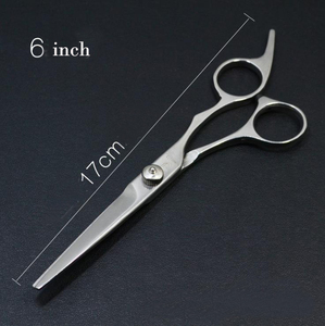 JDK Céramique Acier Inoxydable <span class=keywords><strong>Argent</strong></span> Poli <span class=keywords><strong>Ciseaux</strong></span> de <span class=keywords><strong>Coiffeur</strong></span> Coupe de Cheveux Sharp Coiffure Toilettage <span class=keywords><strong>Ciseaux</strong></span> Salon Utilisation Barbe - Product Image 2