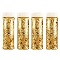 Feuille d'Or Comestible 24 Carats, 2g par Flacon