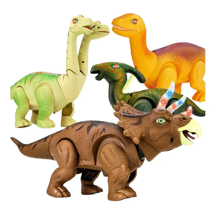 Hot-vendita di simulazione di dinosauro elettrico giocattolo modello di dinosauro giocattoli per i ragazzi
