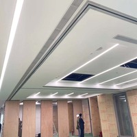 Mur de Partition mobile rétractable, salle de conférence pour hôtel, acoustique, action rétractable