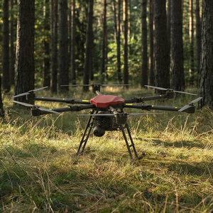 Nouveau drone à 6 axes avec une charge utile de 20 kg, corps en aluminium, moteur sans balais, caméra, transmission d'images à 10 km, mode sans tête pour usage industriel - Product Image 1