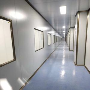 Pannello Divisorio Modulare Professionale di Alta Qualità ISO 9 per Camera Bianca Portatile Senza Polvere - Product Image 3