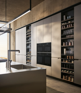 Mueble de Cocina Moderno con Diseño de Panel MDF y Superficie Fácil de Limpiar para Proyectos de Renovación del Hogar - Product Image 6