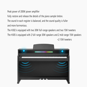 Hailun H-305i Smart Digitaal Huis Multifunctionele Elektrische Piano Met <span class=keywords><strong>88</strong></span> Toetsen Voor Volwassenen - Product Image 4