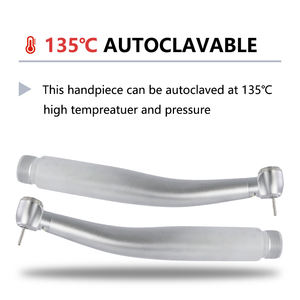 Singolo modo di acqua Spray dentale LED ad alta velocità Handpiece con pulsante dentale handpiece con generatore ad alta velocità - Product Image 3