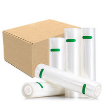 Vente chaude Premium Grande Taille Alimentaire En Relief Joint Sous Vide De Stockage Rouleau Sacs dans La Chambre pour La Conservation Des Aliments 28*500cm