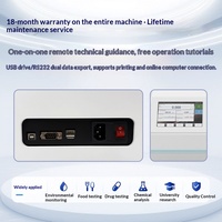 Polarimètre automatique à écran tactile WEIAI Peltier 10-50 ° Polariscope numérique de laboratoire pour produits pharmaceutiques, alimentaires, parfums, sucre et cosmétiques