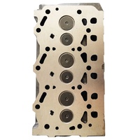 Moteur diesel Yanmar 3 cylindres 3TNV70 NV70, culasse 3 soupapes 3TNV70, ensemble complet de culasse d'occasion pour travaux d'ingénierie