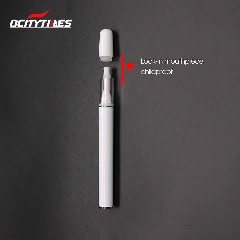 Childproof lock cbd vape thick oil vape pen vaporizer rechargeable