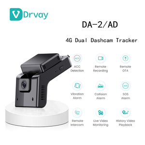 Caméra de tableau de bord de voiture Daovay DUAL LENS 1080p avant et arrière avec GPS, WiFi, vision nocturne, enregistrement en boucle, verrouillage d'urgence - Product Image 4