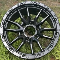 Off- Road Deep Dish 17 pouces 6 cosses jantes en alliage de voiture de tourisme pour hors route 6*139.7