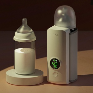 Calentador de Biberones USB Recargable con Control Remoto Inalámbrico, 6 Niveles de Calentamiento, 20 Minutos de Calentamiento, para Bebés en Interiores, Nuevo Diseño 2025 - Product Image 1