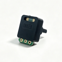 Potentiomètre rotatif sans contact, capteur d'angle servo 360 degrés, détecteur de position à sortie de tension analogique 3,3 V 5 V