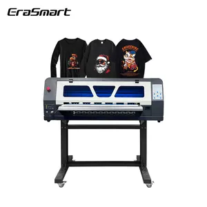 24 Inch A1 DTF Printer Fabric Inkjet Printers DTF Ink 60 CM Width 2 XP600 Printhead