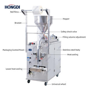 Machine d'emballage liquide durable de chauffage pour le remplissage liquide lisse dans les usines - Product Image 3