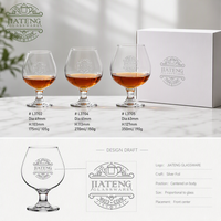 Offre Spéciale – Verres à Brandy et à Vin en Verre Soufflé à la Main Sans Plomb pour Restaurants, Hôtels et Bars