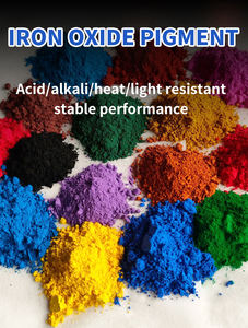 Oxyde de fer rouge 138 FE2O3, pigment inorganique en poudre, oxyde ferrique pour revêtement de cuir, pigments, encre céramique, produits au <span class=keywords><strong>cobalt</strong></span> - Product Image 5