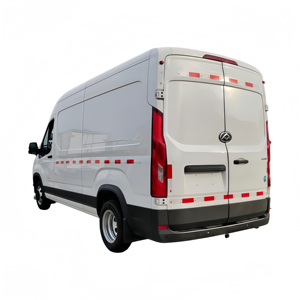 Camioneta Refrigerada Pequeña Tipo Van, Camión Aislado Pequeño, Vehículo de Transporte de Alimentos y Productos Congelados con Placa Azul, Fabricante Original - Product Image 5