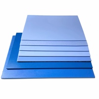 Plaques en mousse PP bleue haute densité de 3 mm, non toxiques, antistatiques, en polypropylène, écologiques, de qualité alimentaire, pour la découpe