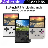 Anbernic Rg35xx Plus Mini Consola Jeu vidéo de poche Écran de 3.5 pouces Prise en charge des jeux Hd Tv Console de jeu rétro portable