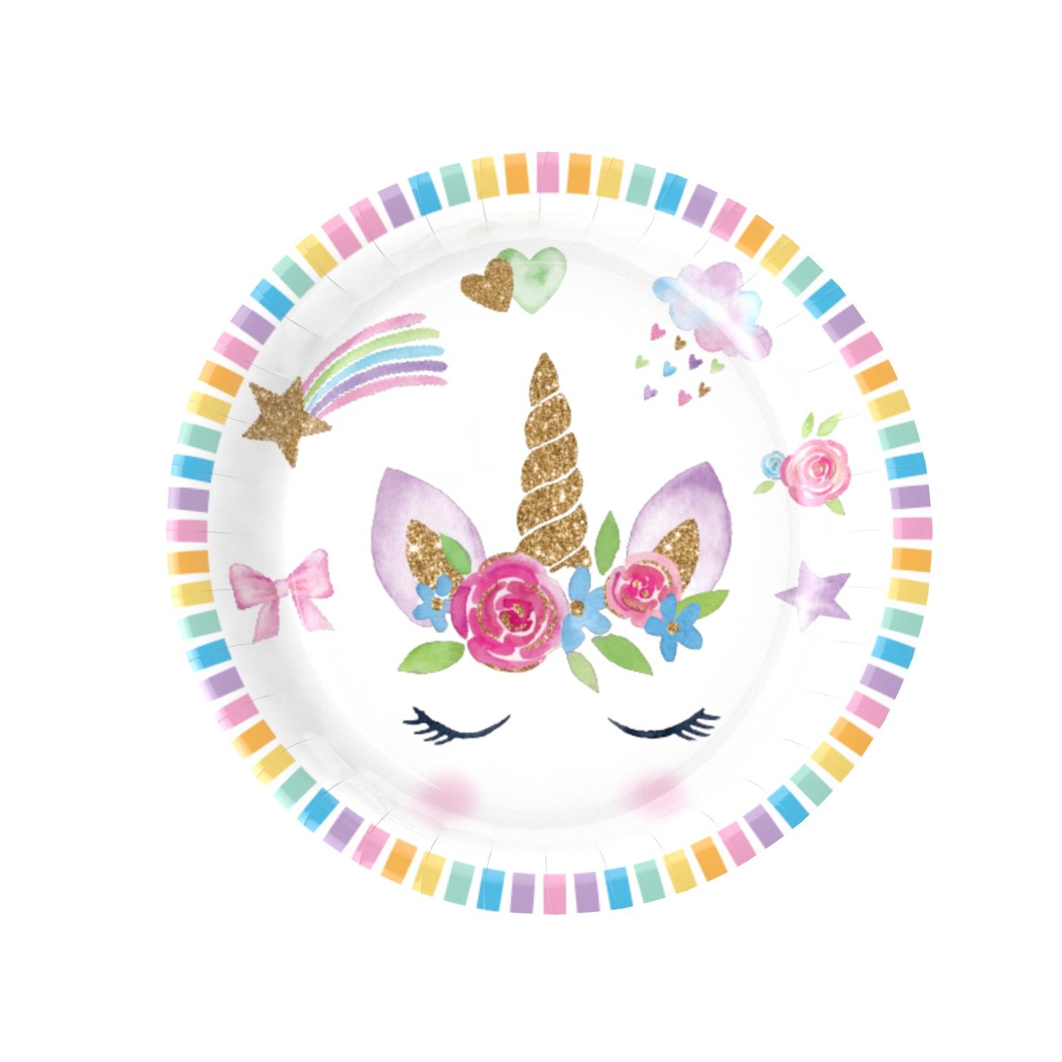 7 pouces * 16 pièces/sac