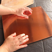 Plaque en alliage de cuivre rouge de haute pureté, feuille de cuivre enroulée de qualité avec découpe de motifs incluse, meilleur prix au kg, fabriqué en Chine